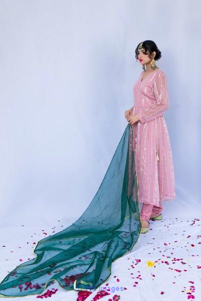 Enjoy 15% Off on Casual Angrakha Style Short Frocks at AmnaWajihaClose
