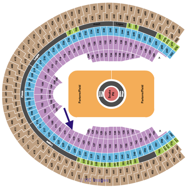 Metallica Montreal, Aug 11-13th, 4 seats, Sec 117, Row C, Seats 10-11