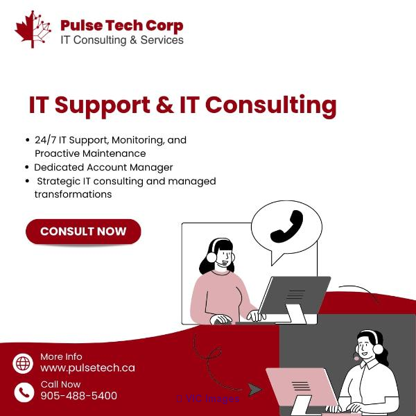 IT Support and Services in Brampton | Pulse Tech Corp