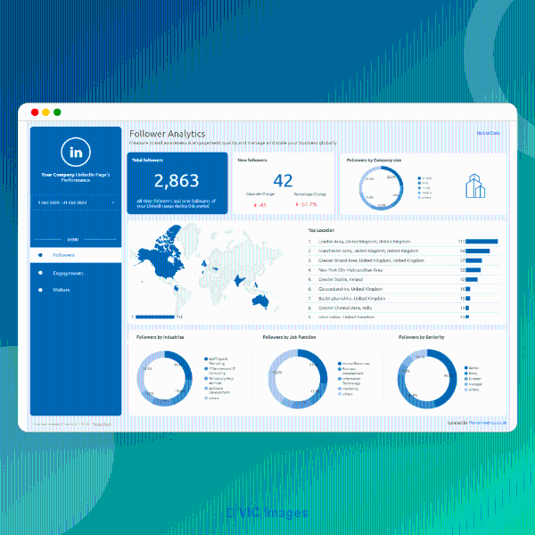 LinkedIn Analytics Template | Enhance Your Social Media Insights