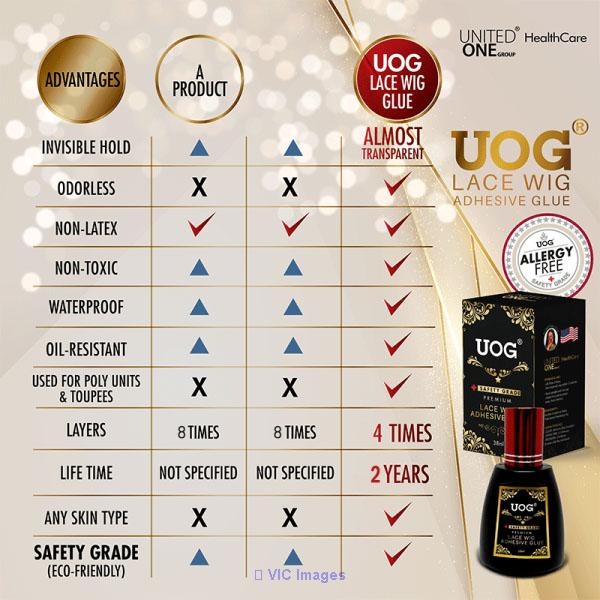 Lace Wig Glue By UOG - Secure and Long-Lasting Hold