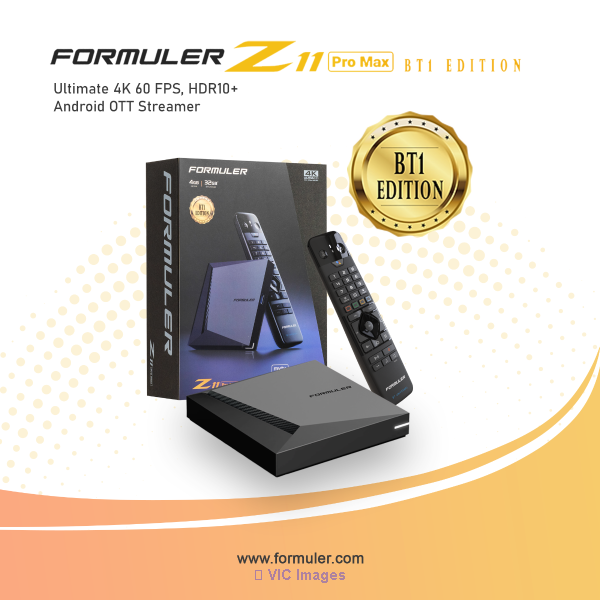Formuler Z11 Pro Max With BT1 Edition Remote