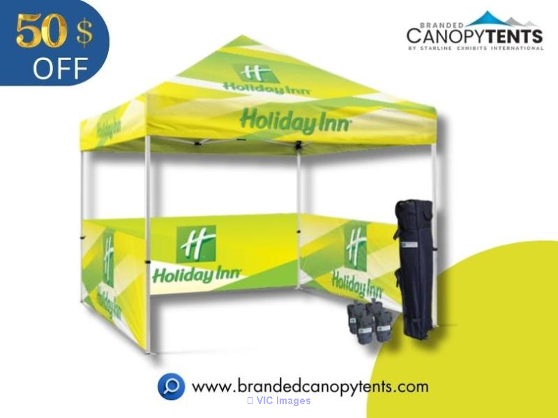 Stand Out With Custom Pop Up Canopy Tent With Your Logo Graphics