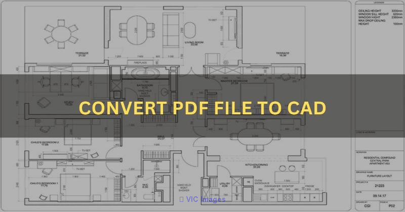 Convert PDF File to CAD in USA