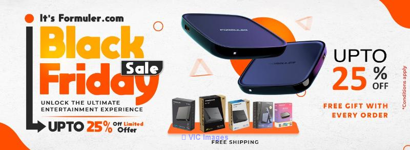 Formuler Black Friday Offers Upto 25%