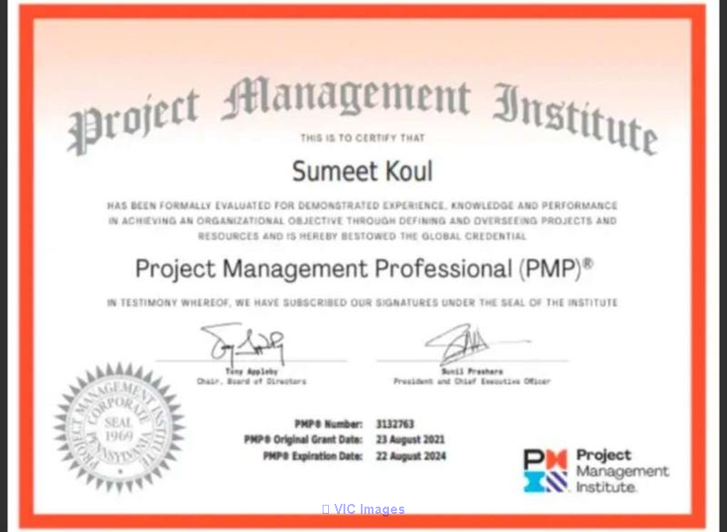 Express Certification for Project Management Professional 