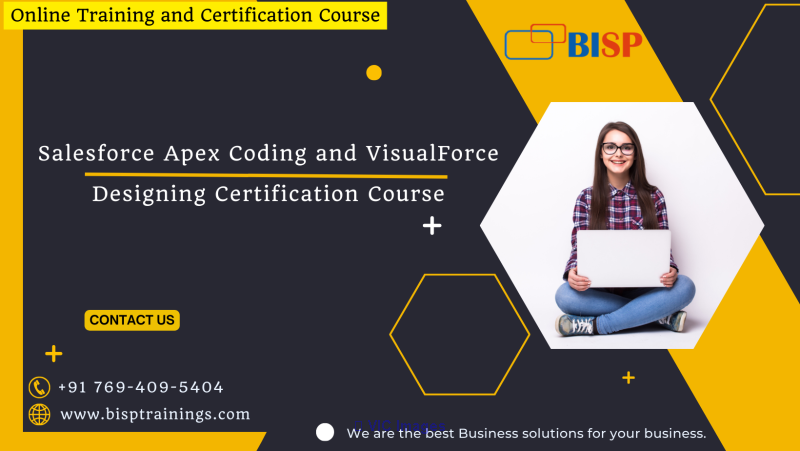 Salesforce Apex Coding and VisualForce Designing Certification Course