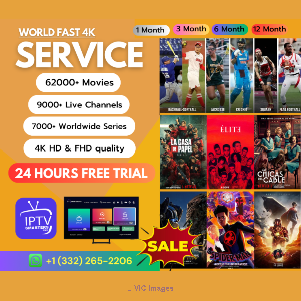 1 Year Entertainment Cable Service USA