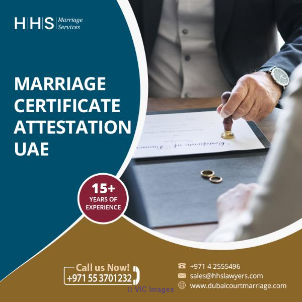Marriage Certificate Attestation UAE