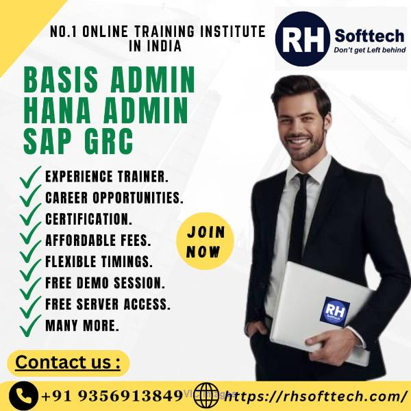 SAP HR, SAP HANA ADMIN, and SAP GRC courses 