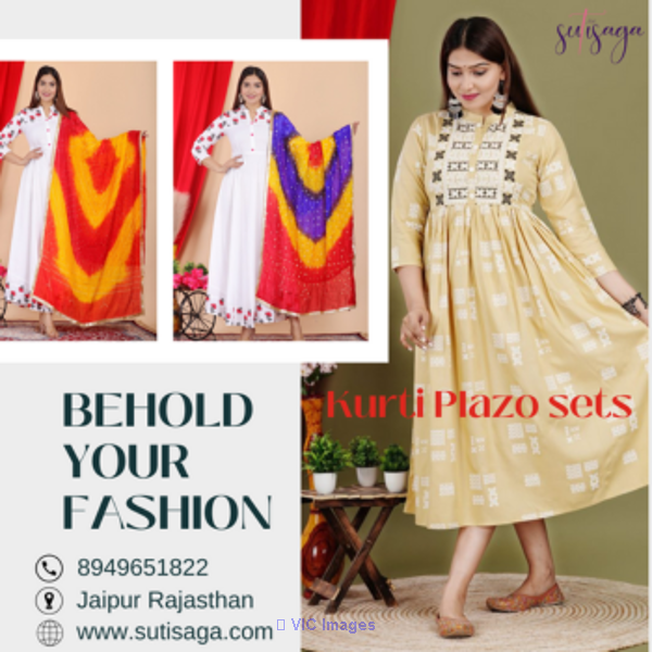 Kurti Plazo sets