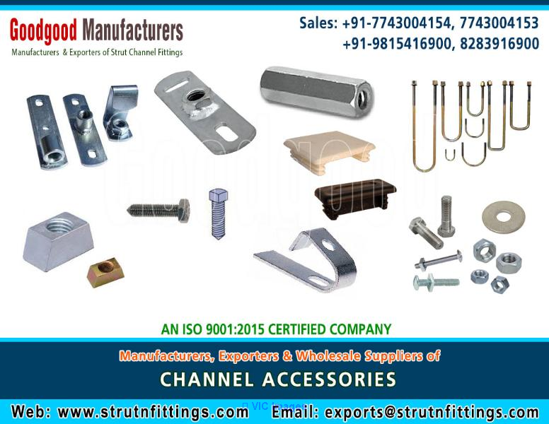 Strut Support Systems, Channel Bractery & Fittings manufacturers 