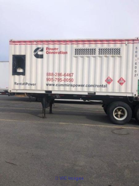500 KW Diesel Generator in Towable Trailer 