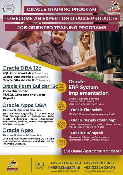 Oracle Training by Certified Trainers
