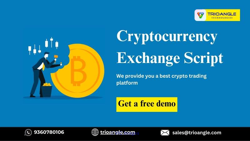 Cryptocurrency exchange script -  Trioangle Technologies