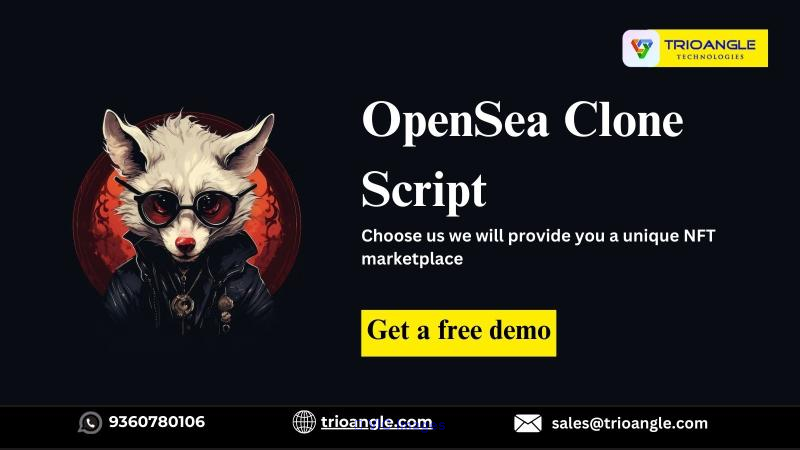 Opensea clone script - Trioangle Technologies