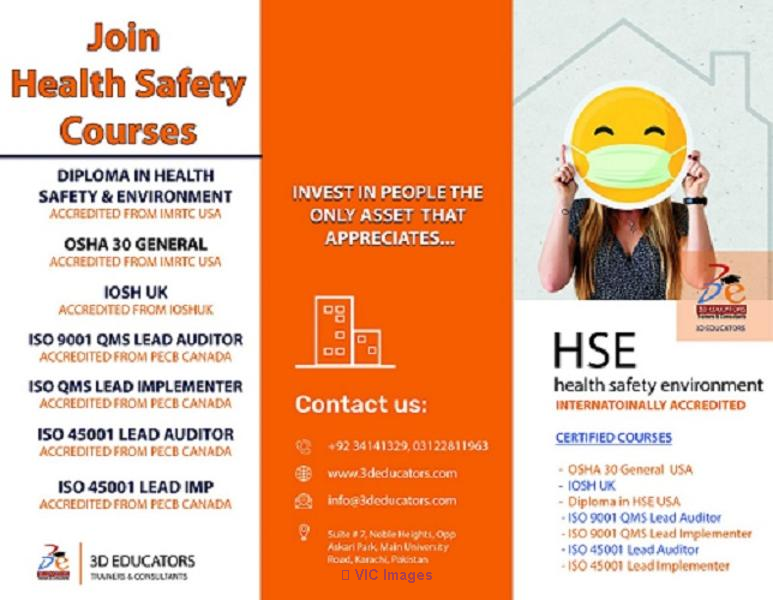 Diploma In Health Safety Environment USA Accredited.