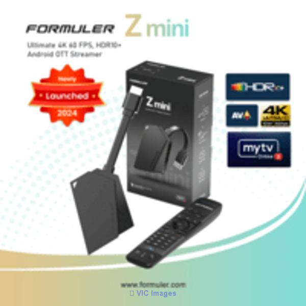 Formuler ZMini with BT1 Voice Remote|Android OTT Media Streamer
