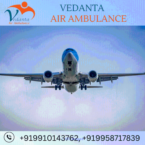 Hire Vedanta Air Ambulance Service in Mumbai for the High-tech Medical