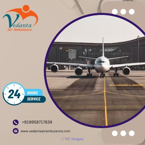 Get Vedanta Air Ambulance Services in Bhopal with Advanced-Care  