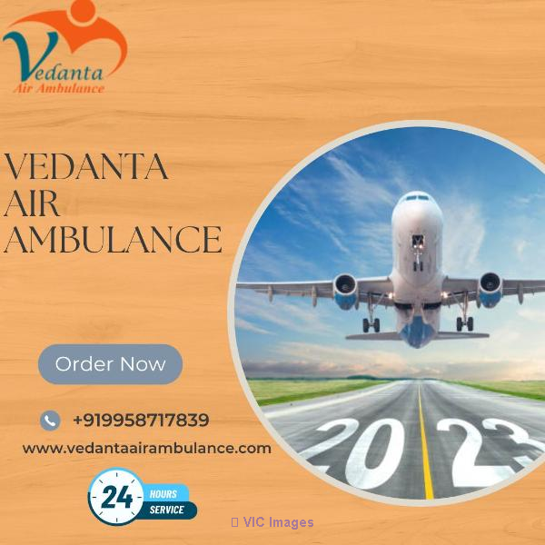 Use Top-Class Vedanta Air Ambulance Services in Chennai 