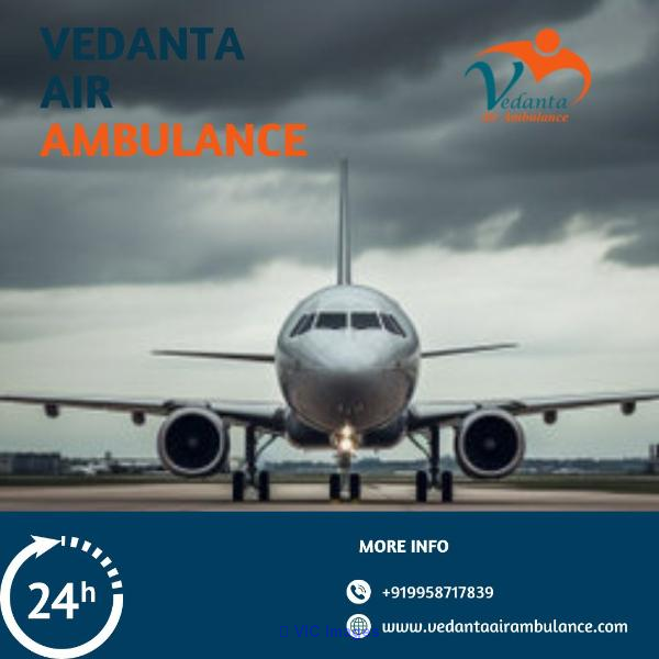 Hire Amazing Vedanta Air Ambulance Services in Ranchi with Life-Care  