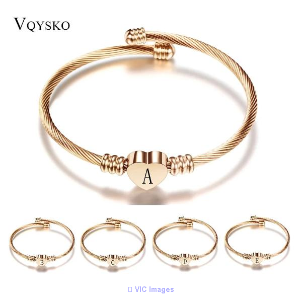 Create Your Story: Alphabet Charms Bracelets for Women