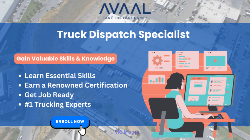 Truck Dispatch Specialist – Avaal Technology