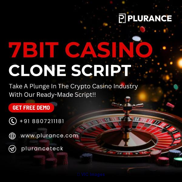 Start your crypto casino platform with our 7Bit casino clone script