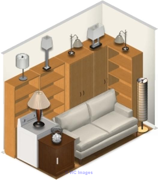 Espace d'entreposage