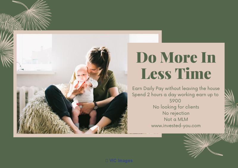 Calling all stay at home moms!