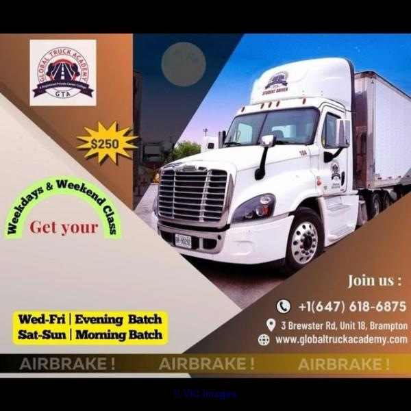 commercial truck drivers training in brampton