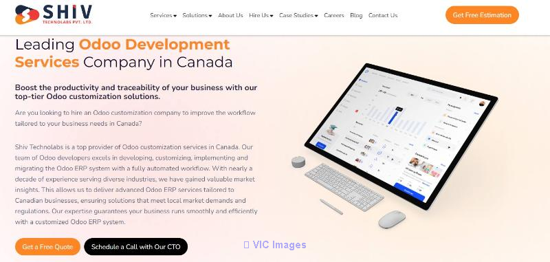 Shiv Technolabs: The Top-rated Odoo Customization Services in Canada