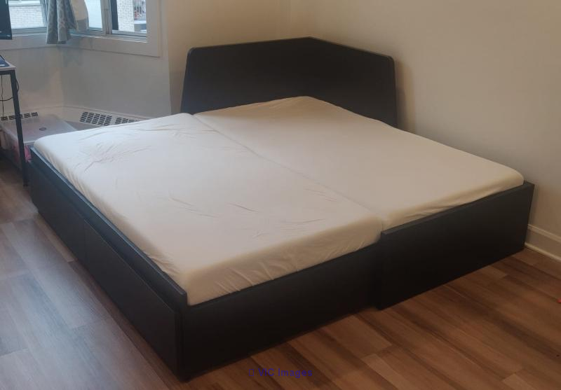 Ikea Flekke sofa bed + mattresses
