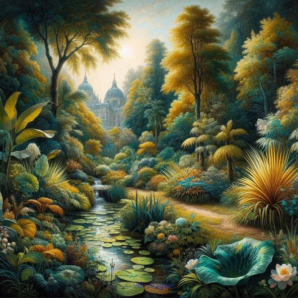 Captivating Botanical Garden Art for Sale