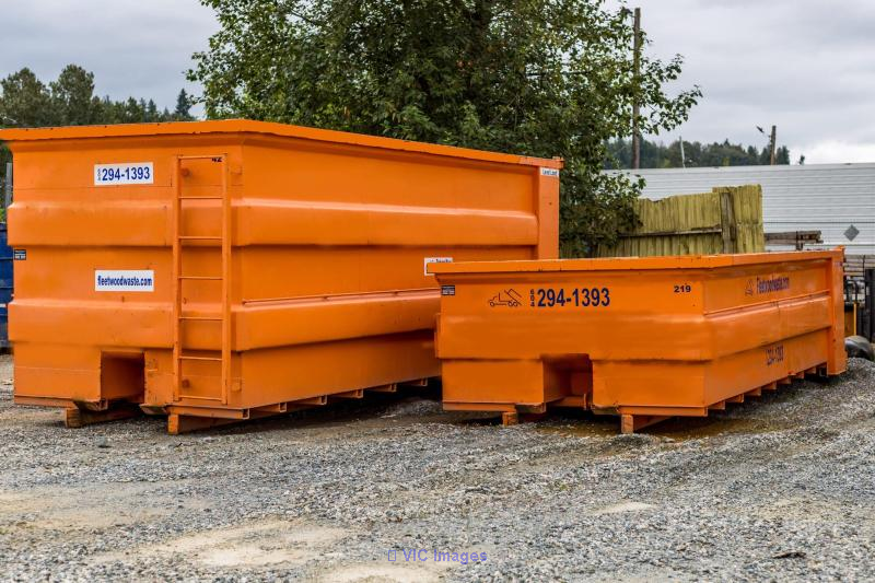 Construction Dumpster In Surrey by Fleetwood Waste
