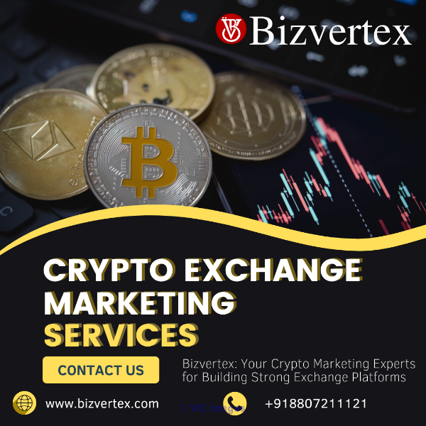 . Bizvertex: Your Crypto Marketing Experts for Building Strong Exchang
