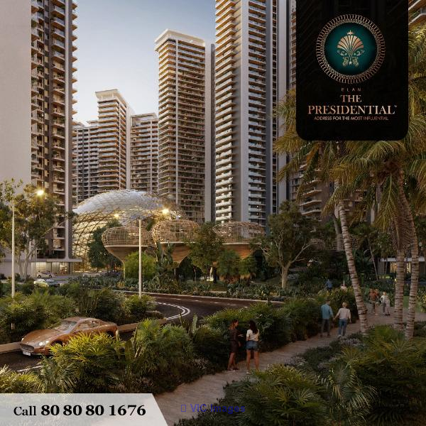 Elan The Presidential 3, 4, 5 BHK Homes & Penthouses - Starts From ₹5.