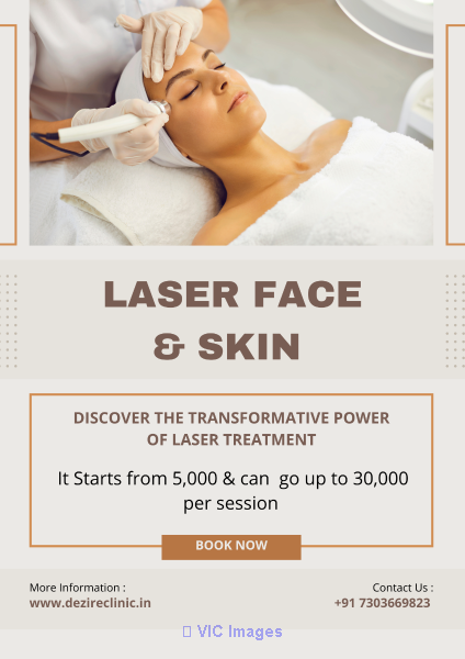 Cost For Laser Treatment for Face & Skin in India | Dezire Clinic 