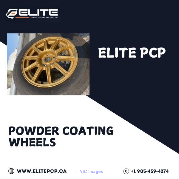 Powder Coating Wheels - Premium Finish at Elite PCP Canada