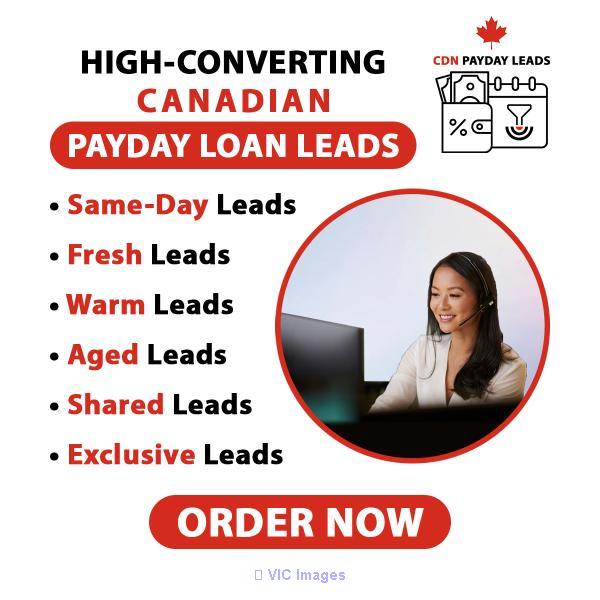 Buy Canadian Payday Personal Loan Leads