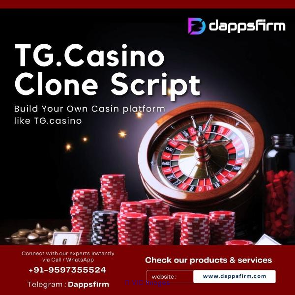 Profit from the Crypto Casino Boom with TG.Casino Clone Script – Free 