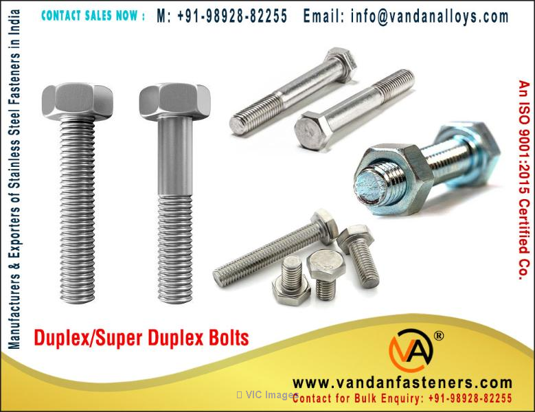Stainless Steel Fasteners Hex Bolts Nuts Washers manufacturers exporte