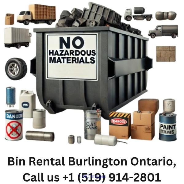 Bin Rental Burlington Ontario, Call us +1 (519) 914-2801