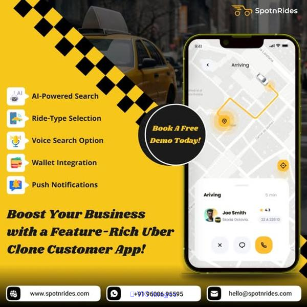 Build A Ride-Hailing App Like Uber & Lead The Market