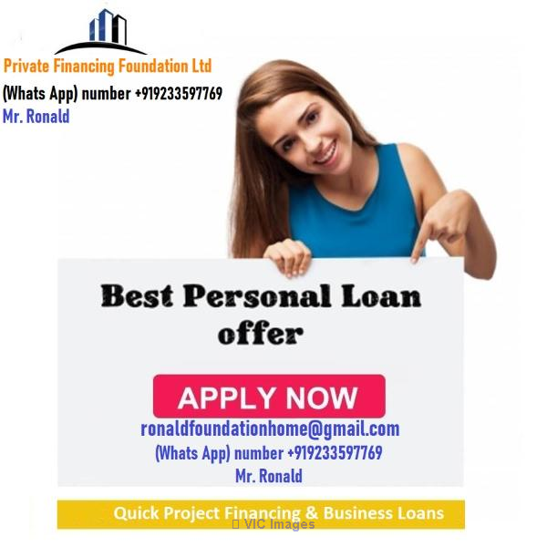 Loan Financing Excellent news!