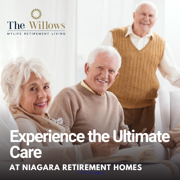 Discover Comfort & Care at Retirement Homes in Niagara Region