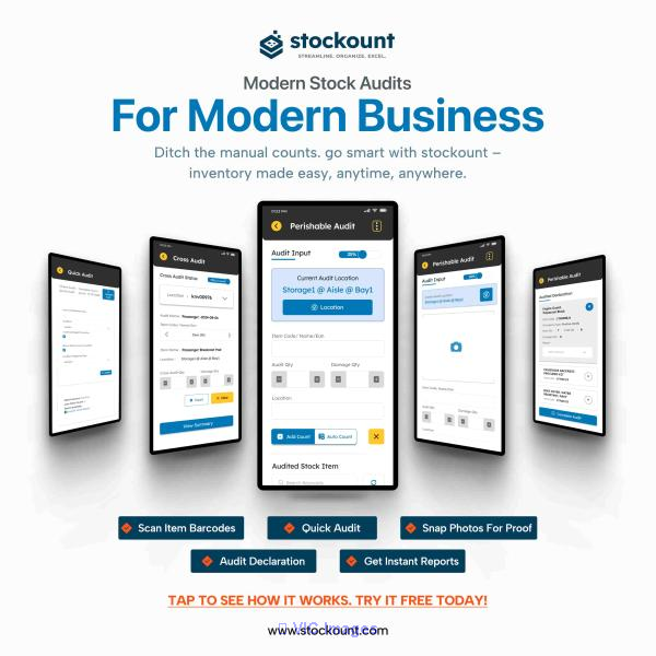 Smart Stock Audit Software for Fast, Accurate Audits!
