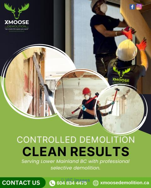 Get Commercial Demolition Burnaby Services at Competitive Prices