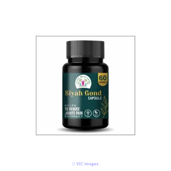 Siyah Gond Capsules for Muscle & Joint Relief | Lake Ayurveda